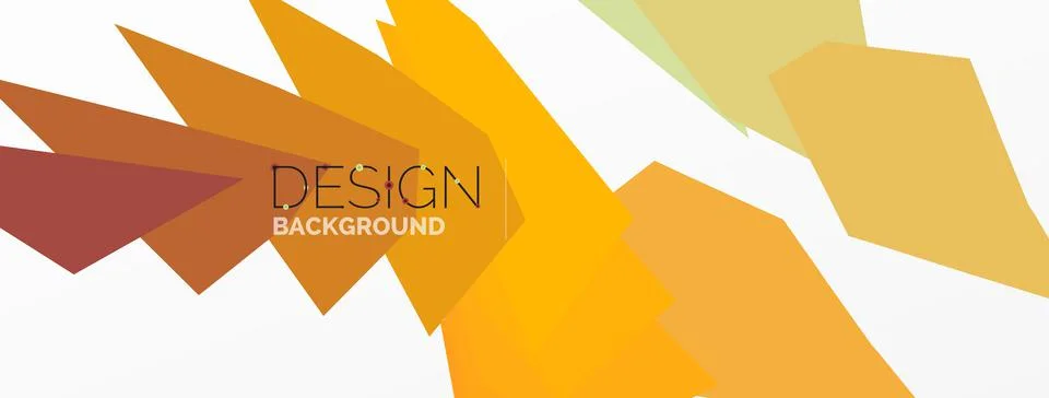 Background, creative geometric shapes composition with gradient effect Stock Illustration