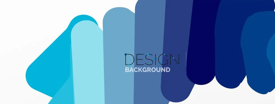 Background, creative geometric shapes composition with gradient effect Stock Illustration