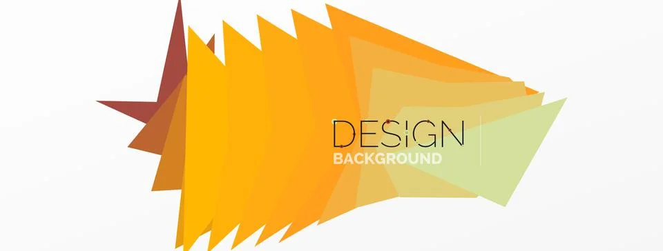 Background, creative geometric shapes composition with gradient effect Ilustración de archivo