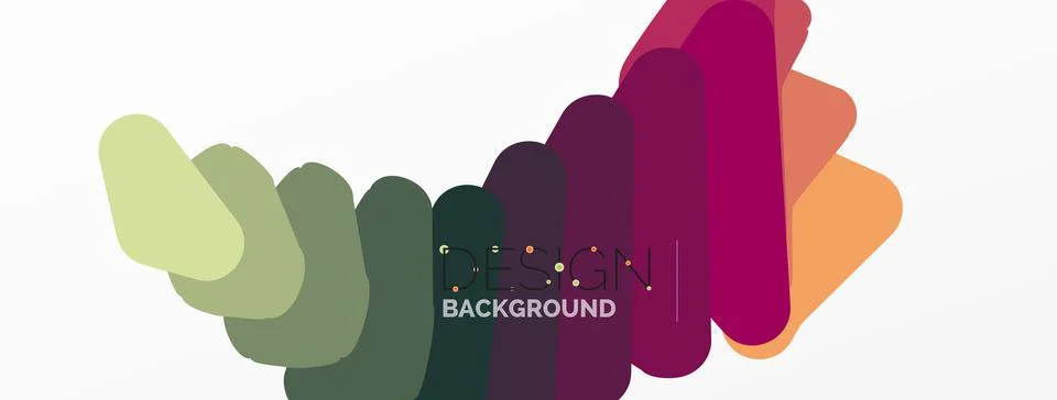 Background, creative geometric shapes composition with gradient effect Stock Illustration