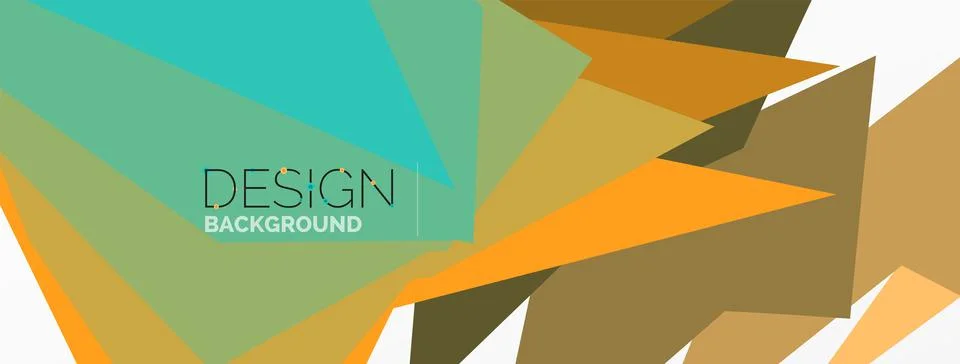 Background, creative geometric shapes composition with gradient effect Ilustración de archivo