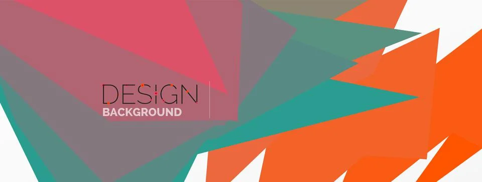 Background, creative geometric shapes composition with gradient effect Stock Illustration