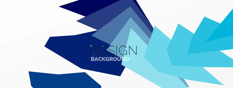 Background, creative geometric shapes composition with gradient effect Stock Illustration