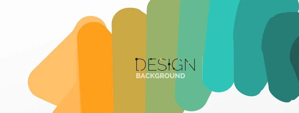 Background, creative geometric shapes composition with gradient effect Stock Illustration