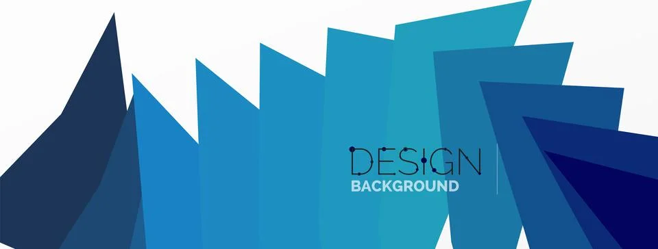 Background, creative geometric shapes composition with gradient effect Stock Illustration