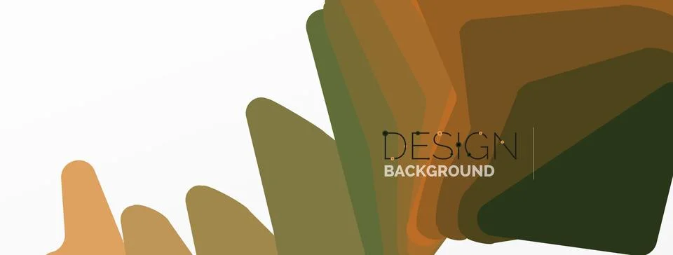 Background, creative geometric shapes composition with gradient effect Ilustración de archivo