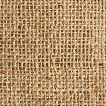 Background of crumpled burlap Stock Photos