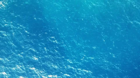 Background of crystal sea surface with deep blue water Vídeo Stock 243035681
