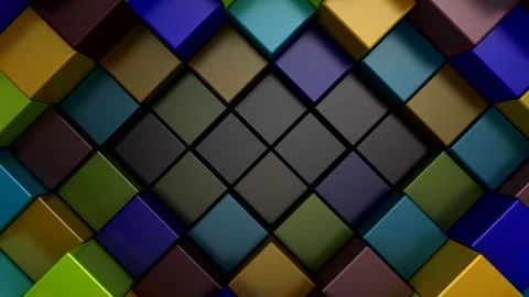 Background of Cubes Stock Footage 306228582