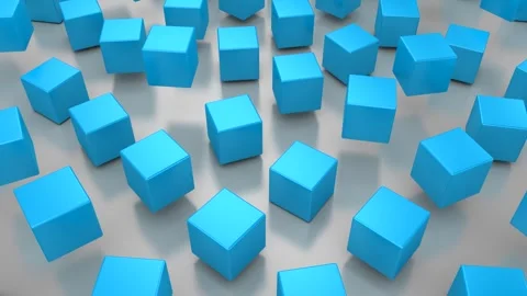 Background of Cubes Stock Footage 321277813