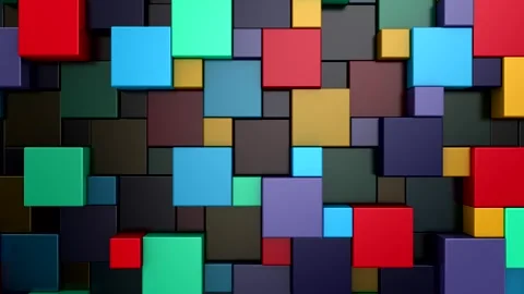 Background of Cubes Stock Footage 339065741