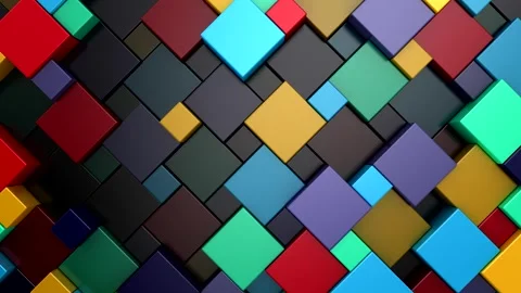 Background of Cubes Stock Footage 339357045