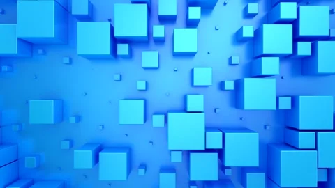 Background of Cubes Stock Footage 340254250
