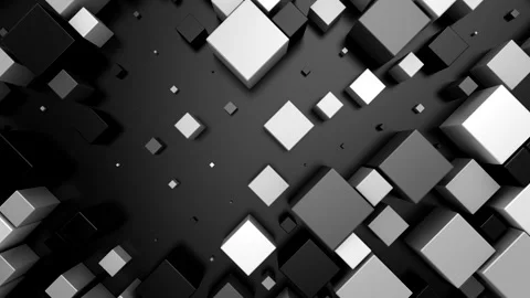 Background of Cubes Video stock 340911161