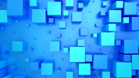 Background of Cubes Stock Footage 341658644