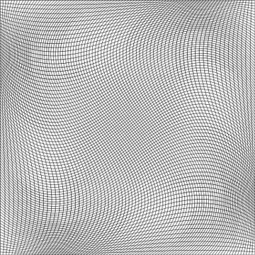 Background with curved grid. Vector illustration Stock Illustration