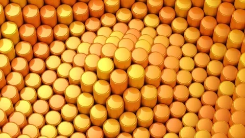 Background From Cylinders Stock Footage 82414181