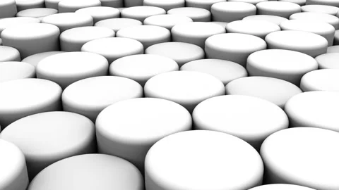Background of Cylinders Stock Footage 92693561