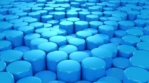Background of Cylinders Stock Footage 93080606