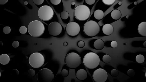 Background of Cylinders Stock Footage 205810497