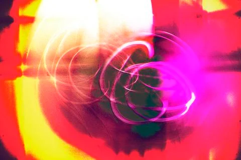 Background of dancing smoke Stock Illustration