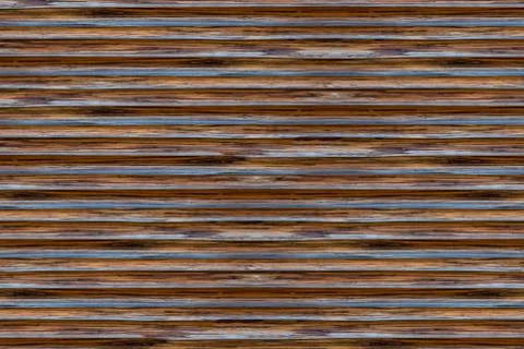 Background dark brown pattern horizontal parallel lines ribbed texture wooden Stock Photos