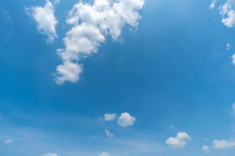 Background of dark clouds before a thunder-storm Stock-Fotos