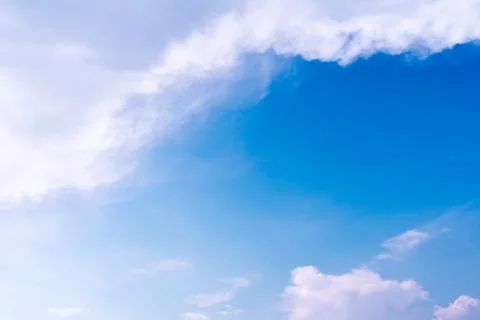Background of dark clouds before a thunder-storm Stock Photos