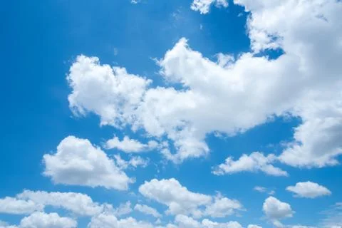 Background of dark clouds before a thunder-storm Stock Photos