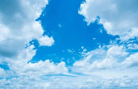 Background of dark clouds before a thunder-storm Stock-Fotos