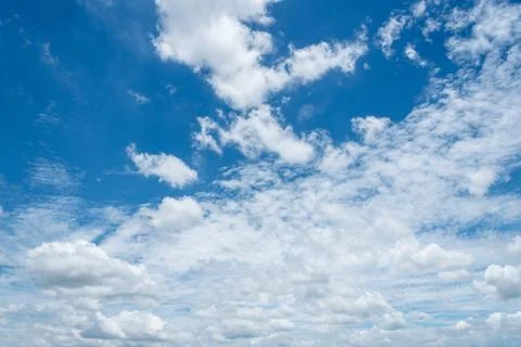 Background of dark clouds before a thunder-storm Foto stock