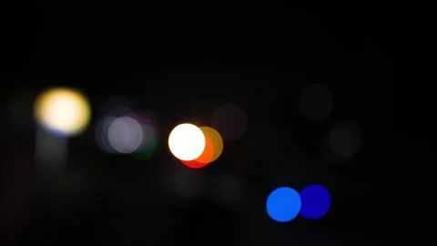 Background dark night blur bokeh vehicles light Stock Footage 293518195