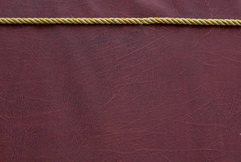 Background of decorative cord - closeup string texture Stock Photos