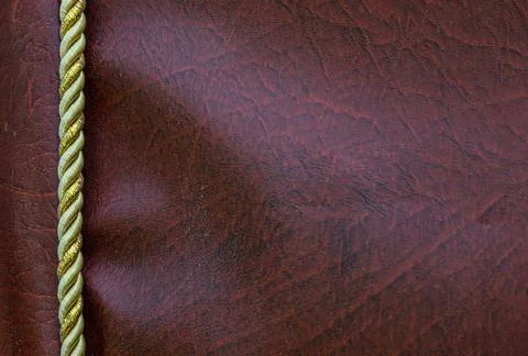 Background of decorative cord - closeup string texture Stock Photos