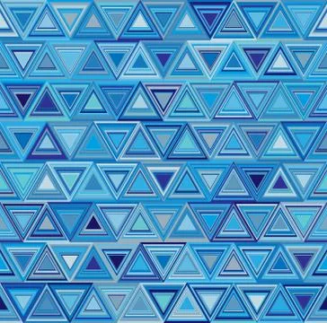 Background with decorative geometric triangle elements. Vector illustration Illustrazione stock