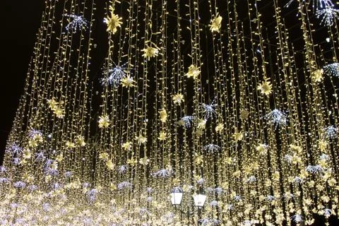 Background-decorative lighting. Stock Photos