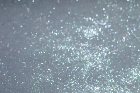 Background with defocused shiny lights in blue color Stock Photos