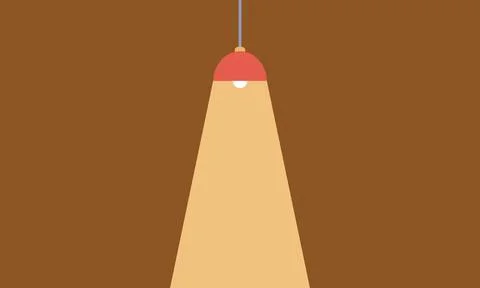 Background design and lights on. vector illustration. Stock Illustration