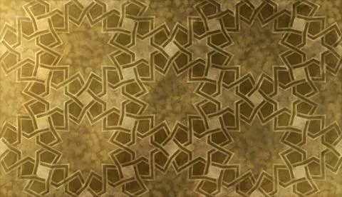 Background design based on oriental graphic motifs. Stock Illustration