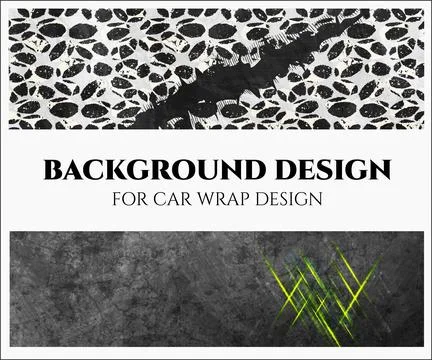 Background Design for car wrap design Stock Illustration