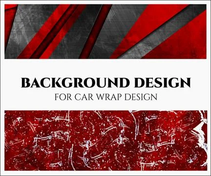 Background Design for car wrap design Stock-Illustration