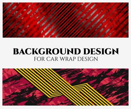 Background Design for car wrap design イラスト素材