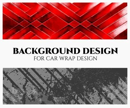 Background Design for car wrap design Stock Illustration