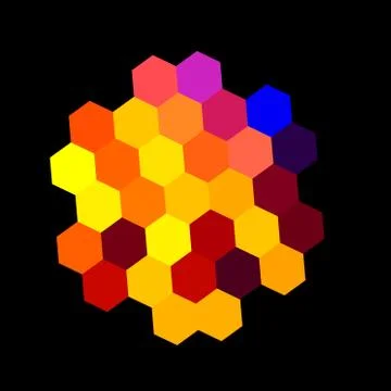 Background design element - set of varicolored Stock Illustration