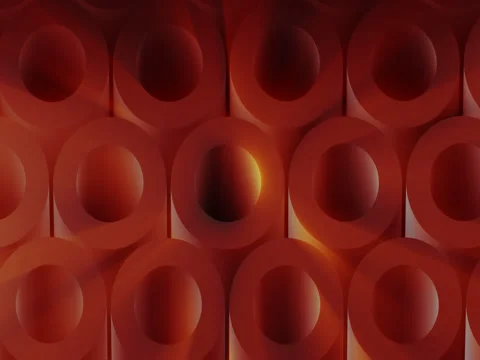 Background Design Looping Animation of Circles Stock Footage 70096257