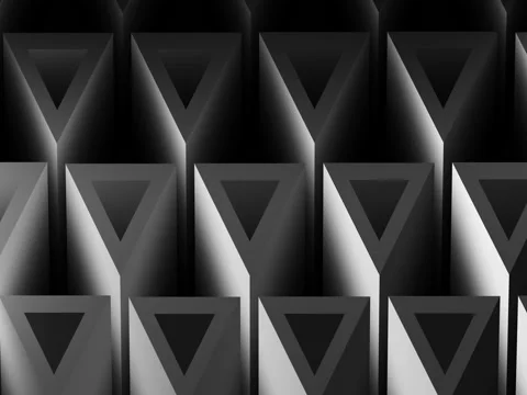 Background Design Looping Animation of Triangles Stock Footage 70114728