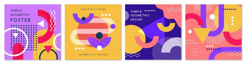 Background design pattern. Abstract poster, presentation modern trendy temp.. 스톡 일러스트
