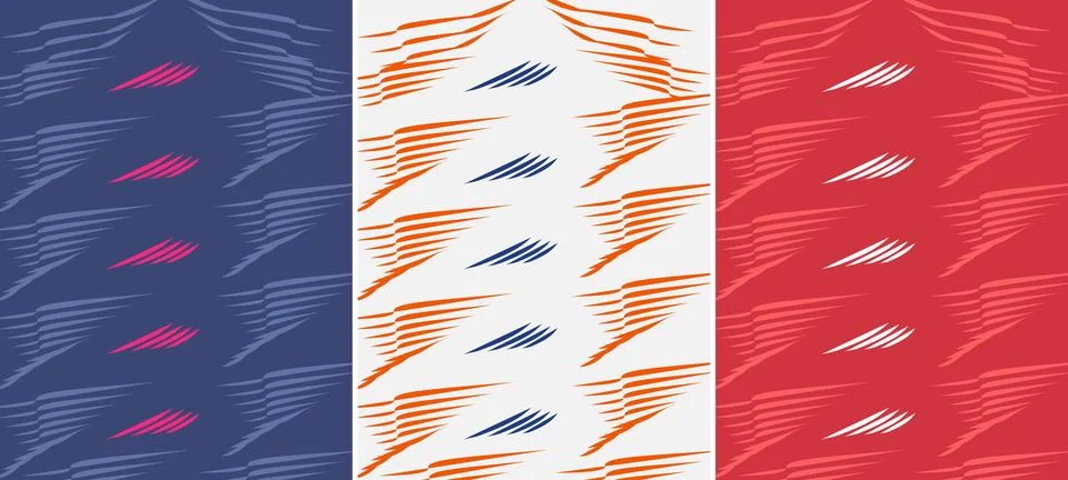 Background Design pattern for sportswear, clothes, and Sublimation Printing.. Stock Illustration