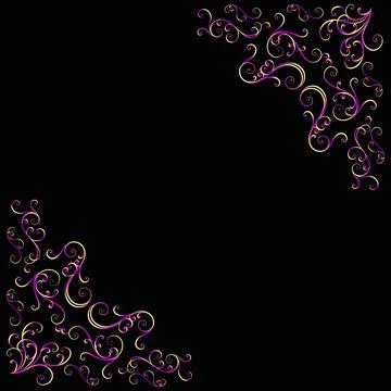 Background for design postcards, Stock Illustration