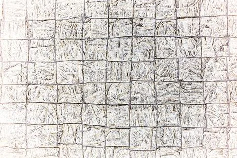 Background for design with a square pattern. Background image: drawing squ... Stock Photos